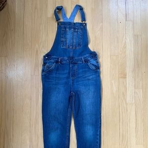 Fat Face Denim Dungarees/Overalls-size 12-13